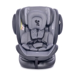 Столче за кола Lorelli - Aviator SPS IsoFix, 360°, Black & Light Grey