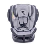 Столче за кола Lorelli - Aviator SPS IsoFix, 360°, Black & Light Grey
