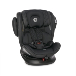 Столче за кола Lorelli - Aviator SPS IsoFix, 360°, Black & Light Grey