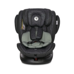 Столче за кола Lorelli - Aviator SPS IsoFix, 360°, Black & Light Grey