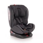 Столче за кола Lorelli - Nebula, 360°, IsoFix, 0-36 kg, Grey Crowns