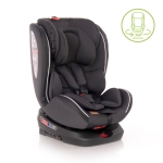 Столче за кола Lorelli - Nebula, 360°, IsoFix, 0-36 kg, Grey Crowns