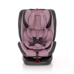 Столче за кола Lorelli - Nebula, 360°, IsoFix, 0-36 kg, Grey Crowns