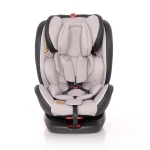 Столче за кола Lorelli - Nebula, 360°, IsoFix, 0-36 kg, Grey Crowns