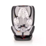 Столче за кола Lorelli - Nebula, 360°, IsoFix, 0-36 kg, Grey Crowns