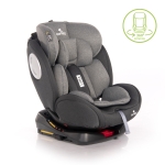 Стол за кола Lorelli Premium - Lyra, Isofix, 0-36 kg, Black & Grey