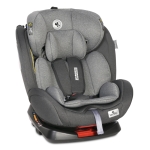 Стол за кола Lorelli Premium - Lyra, Isofix, 0-36 kg, Black & Grey