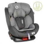 Стол за кола Lorelli Premium - Lyra, Isofix, 0-36 kg, Black & Grey