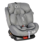Стол за кола Lorelli Premium - Lyra, Isofix, 0-36 kg, Black & Grey
