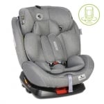 Стол за кола Lorelli Premium - Lyra, Isofix, 0-36 kg, Black & Grey