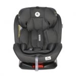 Столче за кола Lorelli - Lynx IsoFix, 0-36 kg, Black & Lemon Curry