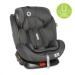 Столче за кола Lorelli - Lynx IsoFix, 0-36 kg, Black & Lemon Curry