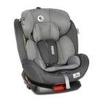 Столче за кола Lorelli - Lynx IsoFix, 0-36 kg, Black & Lemon Curry