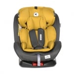 Столче за кола Lorelli - Lynx IsoFix, 0-36 kg, Black & Lemon Curry