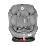 Столче за кола Lorelli - Lynx IsoFix, 0-36 kg, Black & Lemon Curry