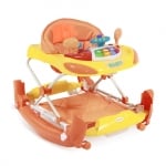 Проходилка и люлка с евробаза Lorelli - W1224CE, оранжева