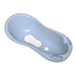 Нехлъзгаща вана с оттичане Lorelli - Bear, 100 cm, Dark Blue