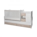 Трансформиращо се  легло Lorelli - Mini Max, 190 x 72 cm, Арт
