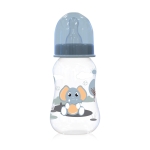 Бебешко шише Lorelli - Baby Care, 125 ml, Blush Pink