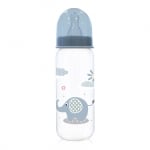Бебешко шише Lorelli - Baby Care, Simple, 250 ml, Blush Pink