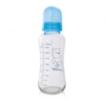 Стъклено шише Lorelli - 240 ml, Синьо
