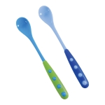 Лъжички с дълги дръжки Lorelli - Baby Care, 2 броя, Сини