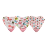 Лигавник-бандана с гризалка Lorelli - Baby Care, Girl, aсортимент