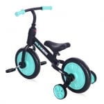 Колело за баланс Lorelli - Runner 2 в 1, Black & Turquoise