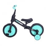 Колело за баланс Lorelli - Runner 2 в 1, Black & Turquoise