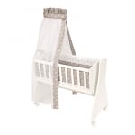 Сет за люлка Lorelli - First Dreams, Ранфорс, Абстрактни листа