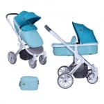 Детска количка 2 в 1 Lorelli - Luna Aquamarine