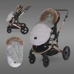 Термочувалче за количка Lorelli - Luxe, Black