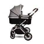 Бебешка количка 2 в 1 Lorelli - Glory, Black Diamond