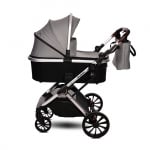 Бебешка количка 2 в 1 Lorelli - Glory, Black Diamond
