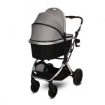 Бебешка количка 2 в 1 Lorelli - Glory, Black Diamond