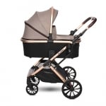 Бебешка количка 2 в 1 Lorelli - Glory, Black Diamond