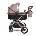 Бебешка количка 2 в 1 Lorelli - Glory, Black Diamond