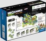 Магнитен конструктор Geomag - Mechanics, Лупинги и завои, 130 части