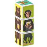 Магнитен конструктор Geomag - Magicube, Животни, 3 части