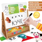 Образователен комплект Headu - Магнитна и дървена дъска