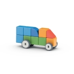 Магнитен конструктор Geomag - Magicube, Малък свят, 25 части