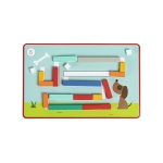 Дървена игра Eurekakids - Математическо улеснение