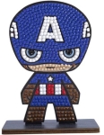 Диамантена фигурка Craft Buddy - Капитан Америка
