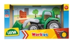 Детска играчка Lena Workies - Трактор, 14 сm