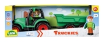 Детска играчка Lena Truckies - Трактор с ремарке, 36 сm