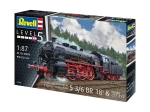 Сглобяем модел Revell - Експресен локомотив S3/6 BR18 с тендер
