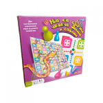 Комплект настолни игри 2 в 1  Lemada - Не се сърди човече, Змии и стълби