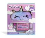 Детски козметичен комплект Martinelia - Малък еднорог, С маска за сън