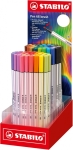 Дисплей флумастери Stabilo - Pen 68, Brush, 80 цвята