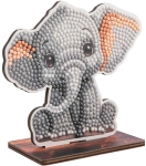 Комплект за диамантена бродерия Craft Buddy - Crystal Art Buddies, Слонче